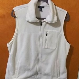 Chaps fleece vest